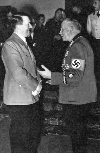 Adolf Hitler receives Carl Eduard von Sachsen-Coburg und Gotha at the Berghof